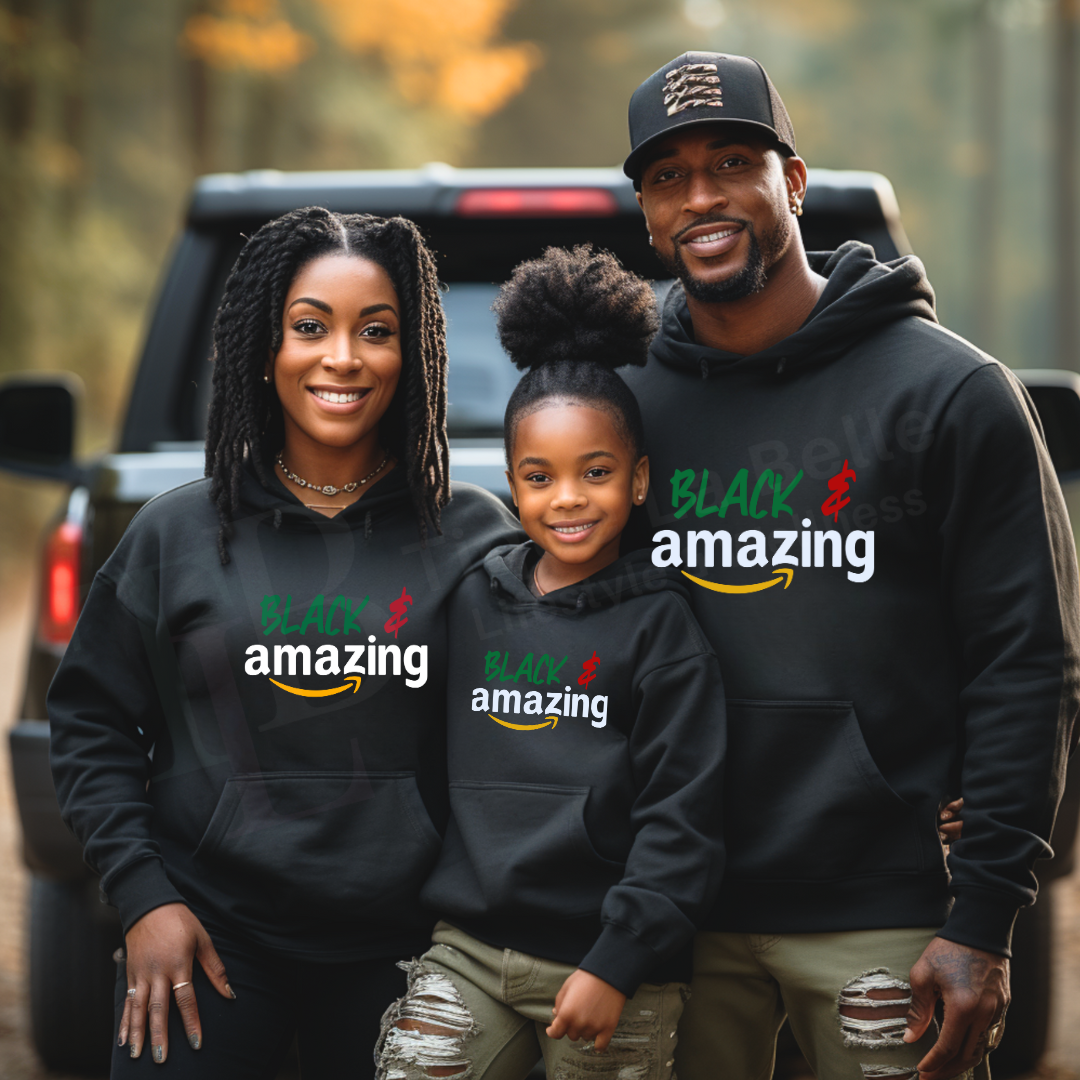 Black & Amazing Hoodie