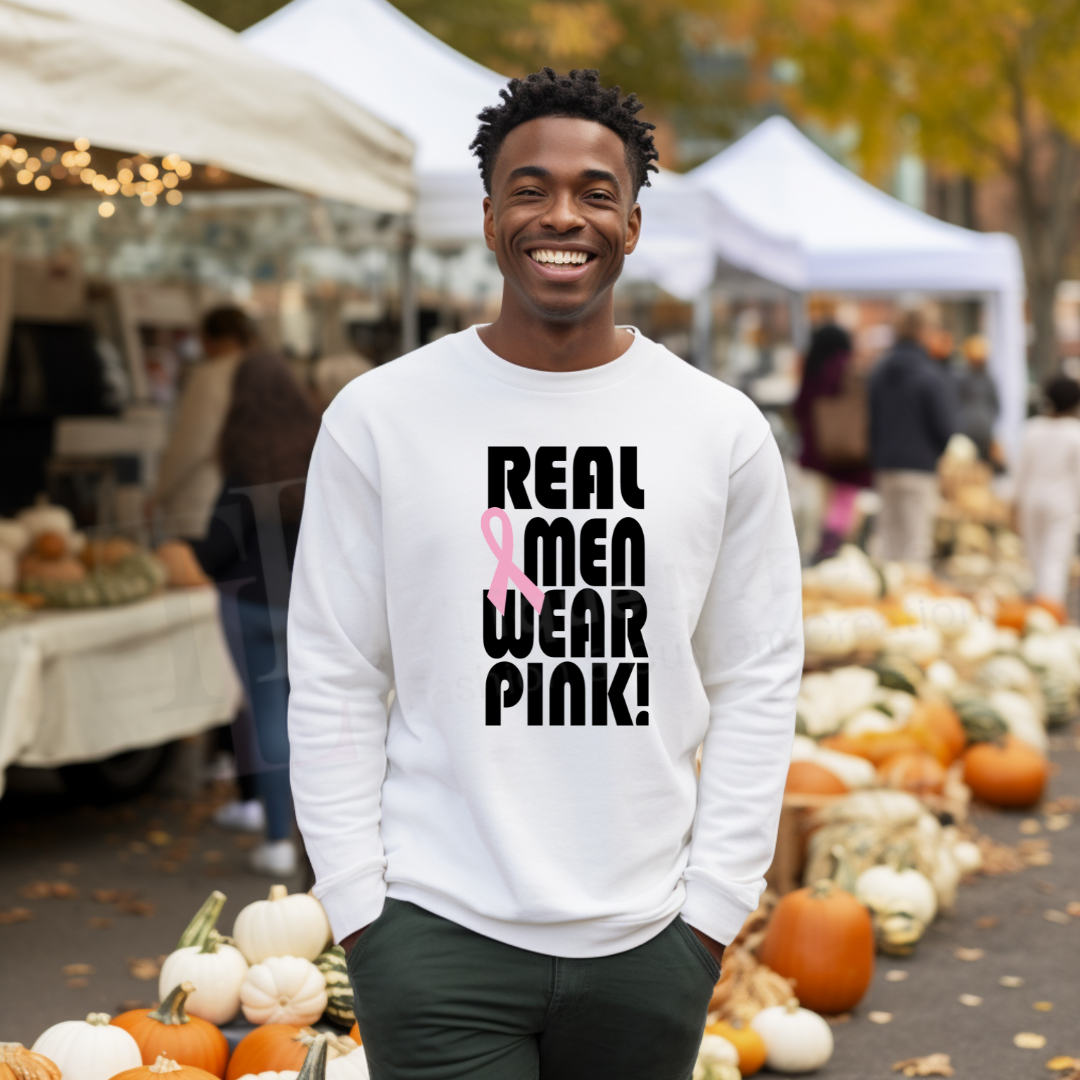 Real Men Wear Pink Shirts