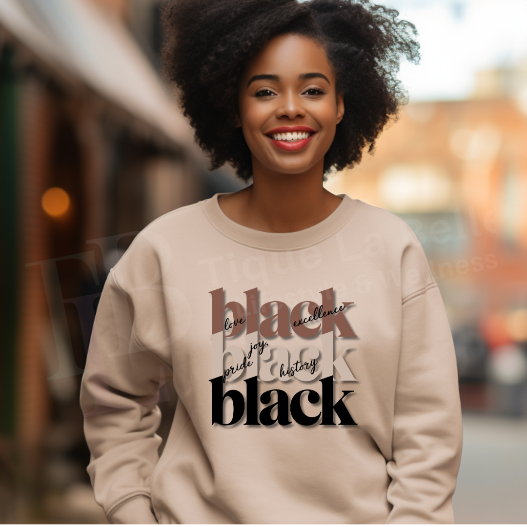 Triple Black Sweatshirt