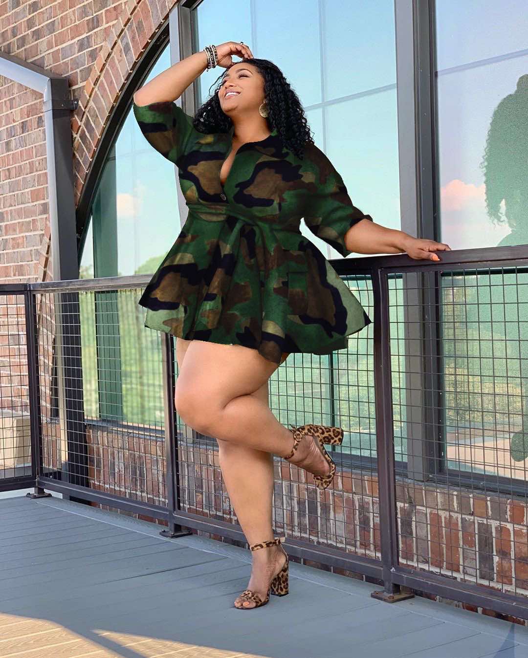 Take Charge! Camo Tunic