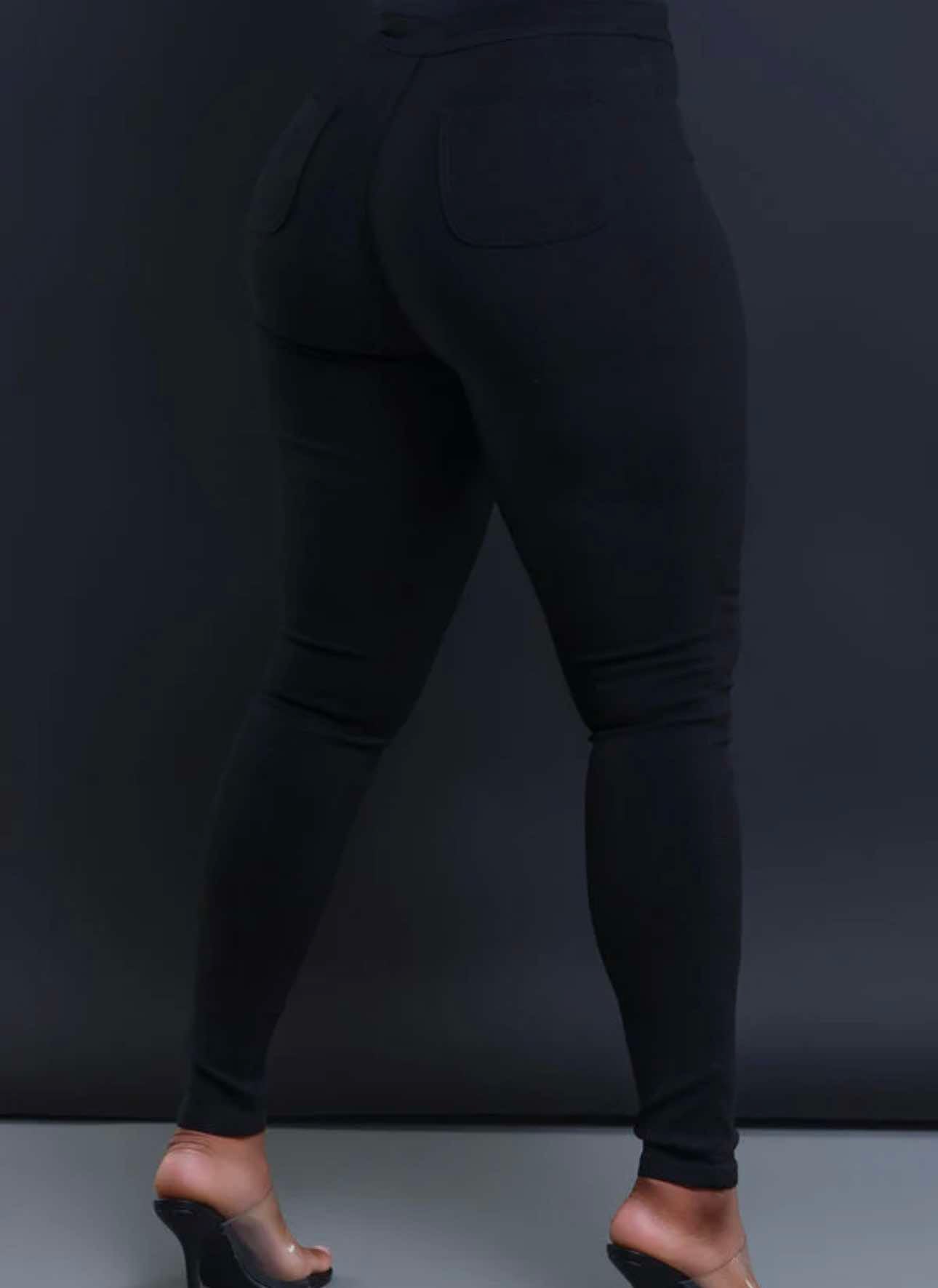 Pencil Jeans - Black