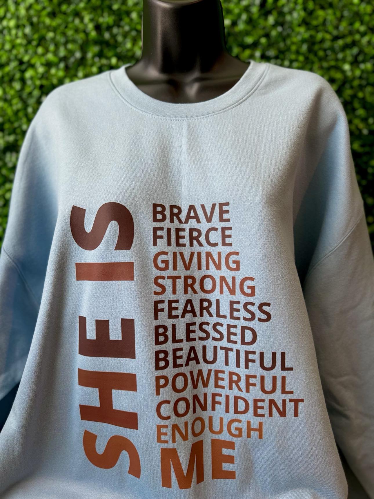 She Is Custom Sweatshirt