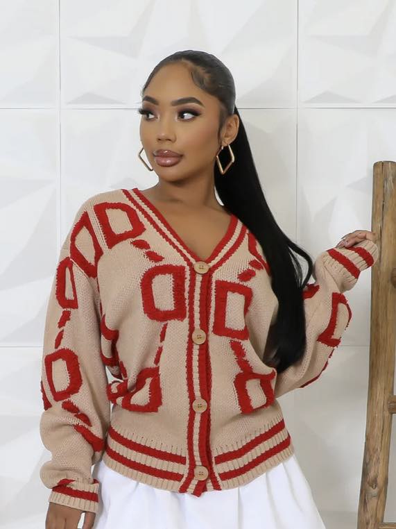 Throw Back Cardigan