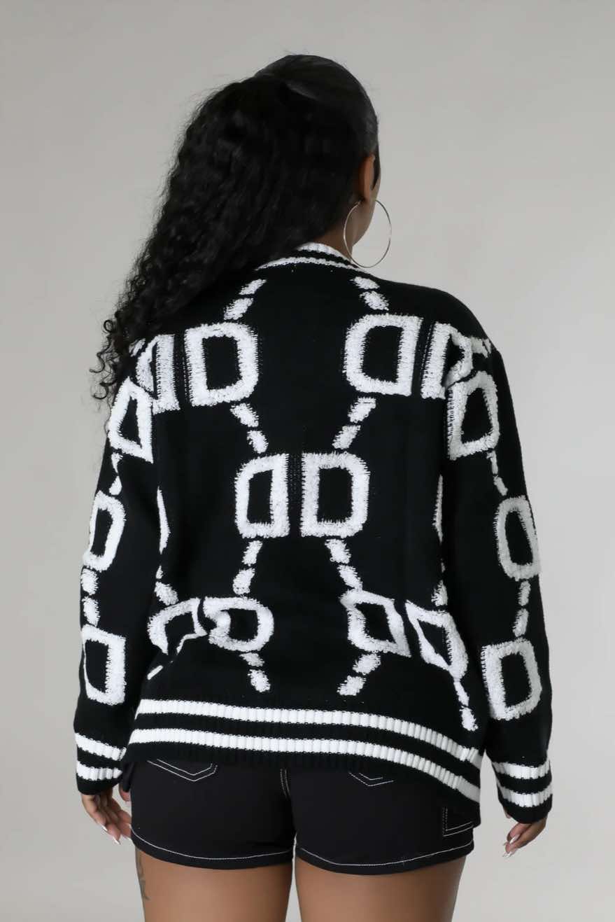 Throw Back Cardigan
