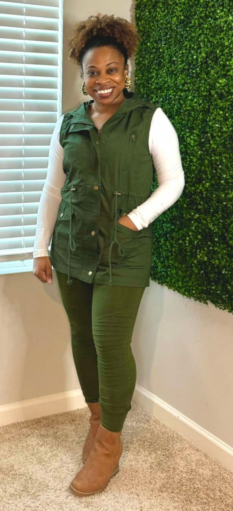 No Limit Cargo Vest & Legging Set