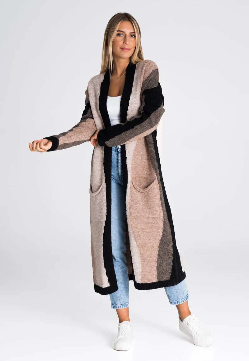 All Eyes On Me Duster - Black