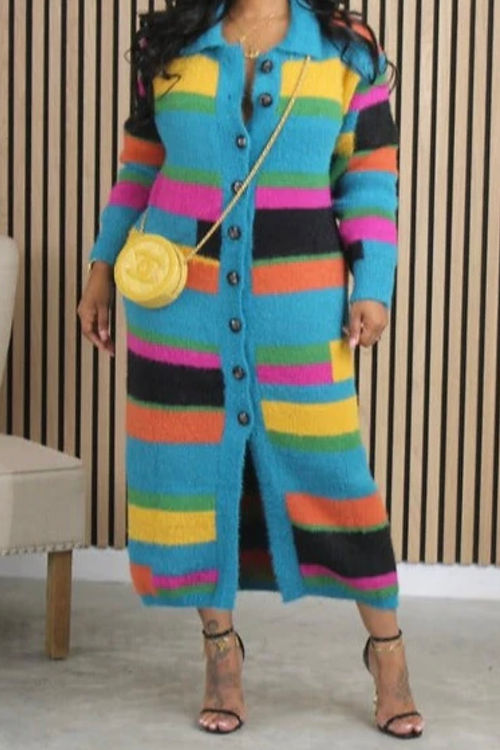 Blocked Walking Coat