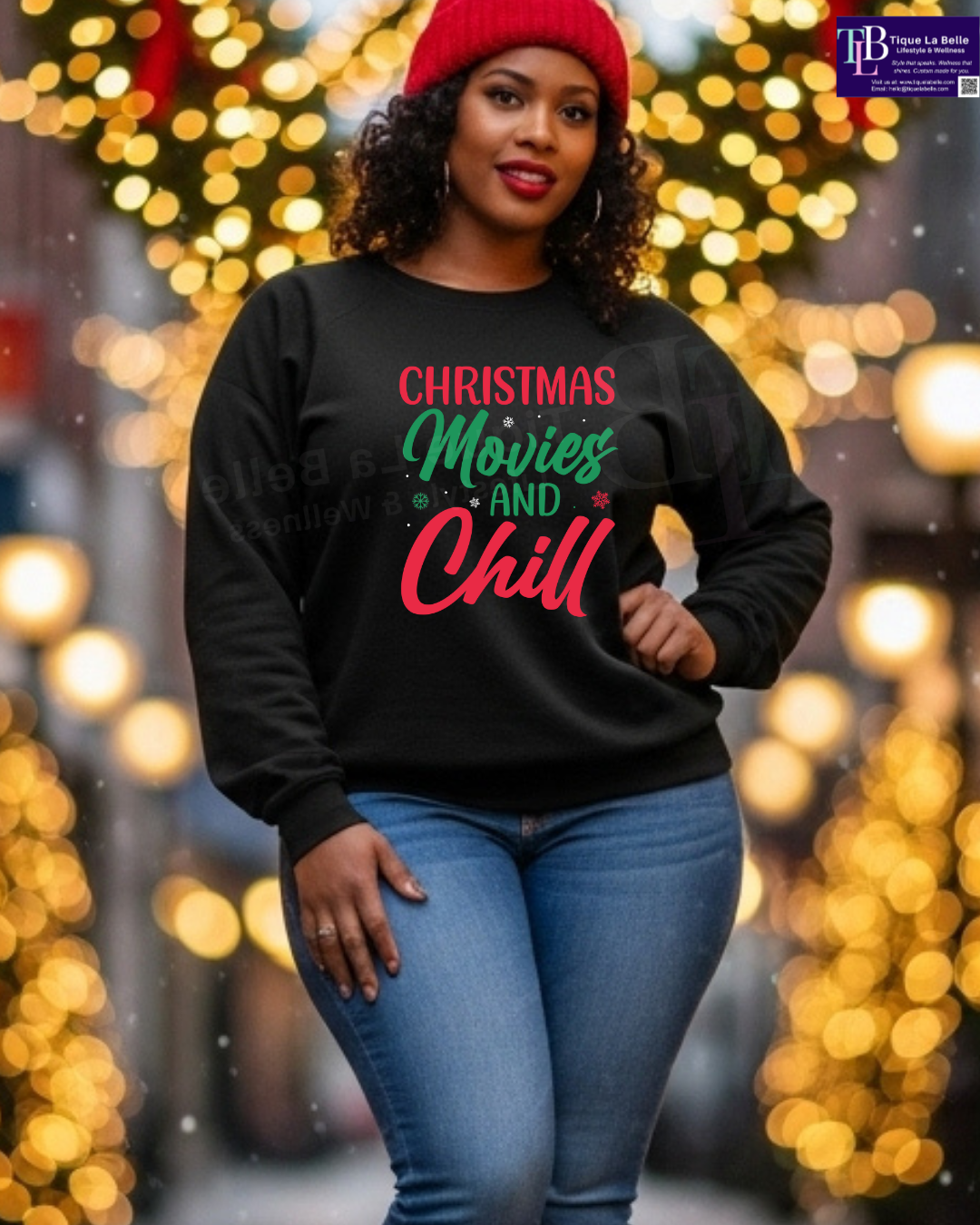 Christmas Movies and Chill Sweatshirt