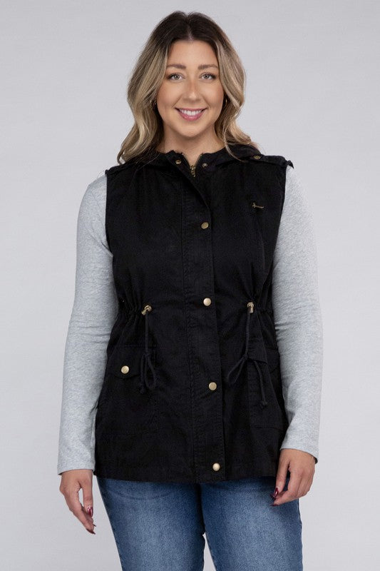 No Limit Millitary Vest - Plus Size