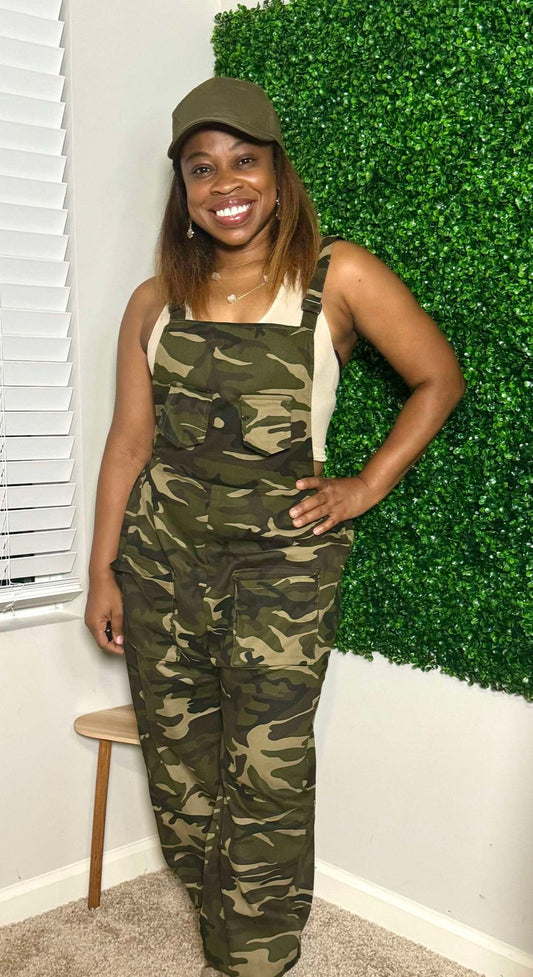 Camo Cutie Overalls