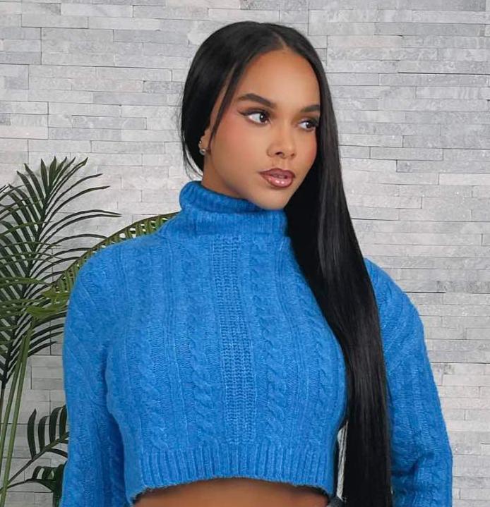 U Remind Me Cropped Sweater