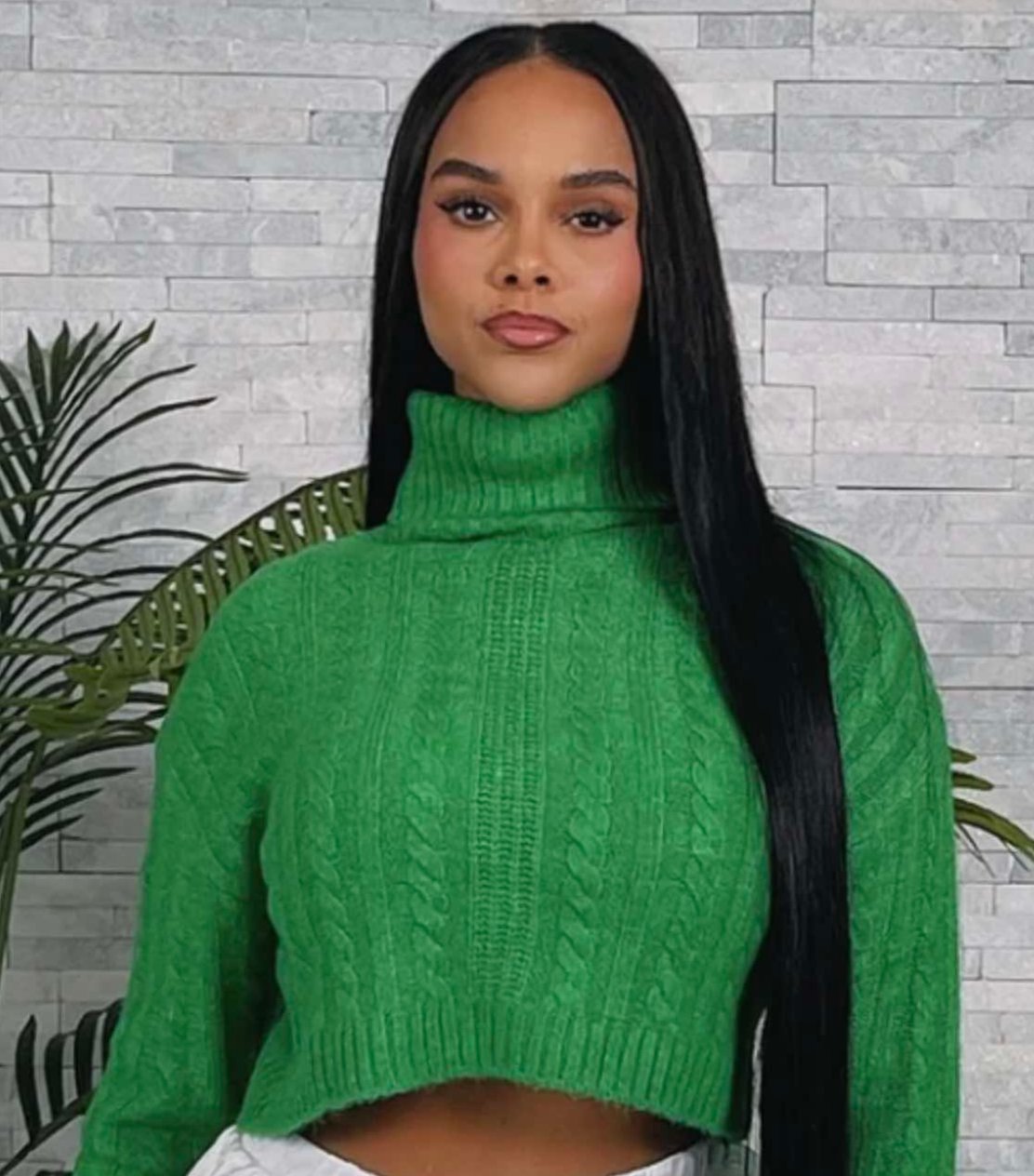 U Remind Me Cropped Sweater