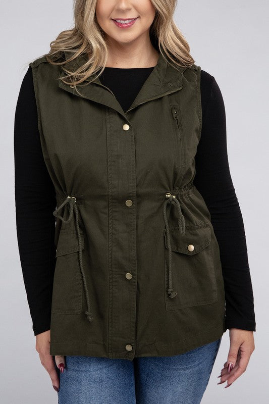No Limit Millitary Vest - Plus Size