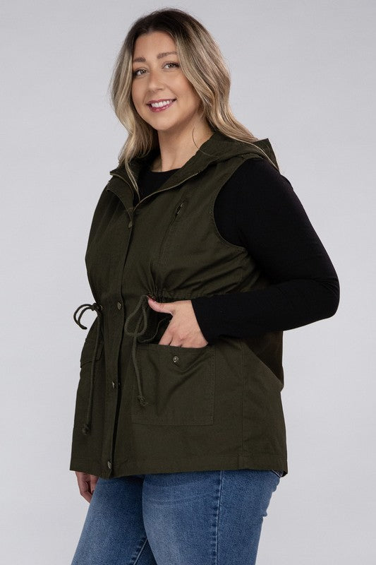 No Limit Millitary Vest - Plus Size