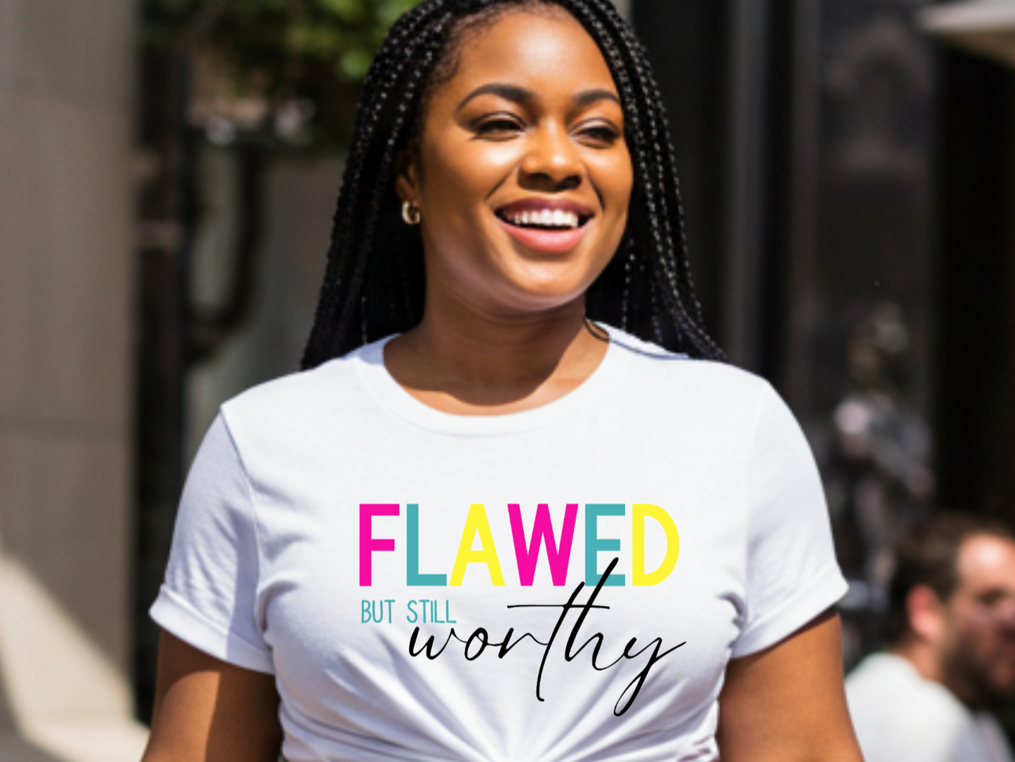 Flawed, But Still Worthy Tee