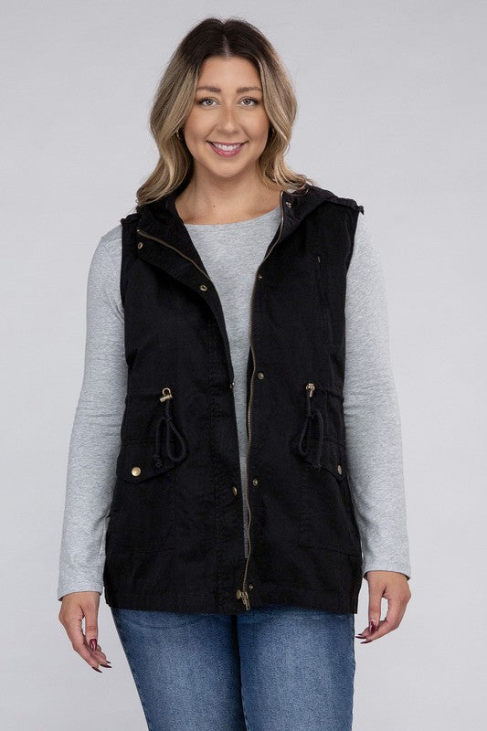 No Limit Millitary Vest - Plus Size