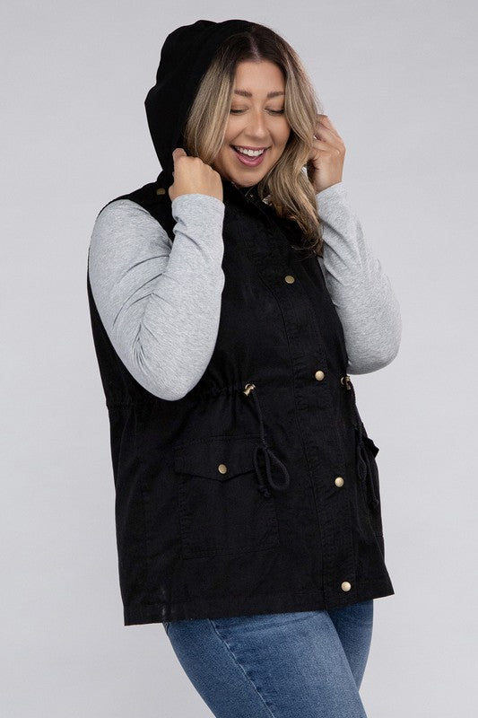 No Limit Millitary Vest - Plus Size