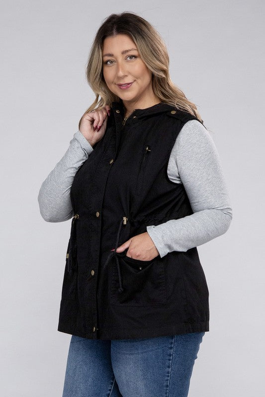 No Limit Millitary Vest - Plus Size