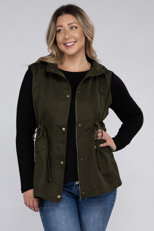 No Limit Millitary Vest - Plus Size